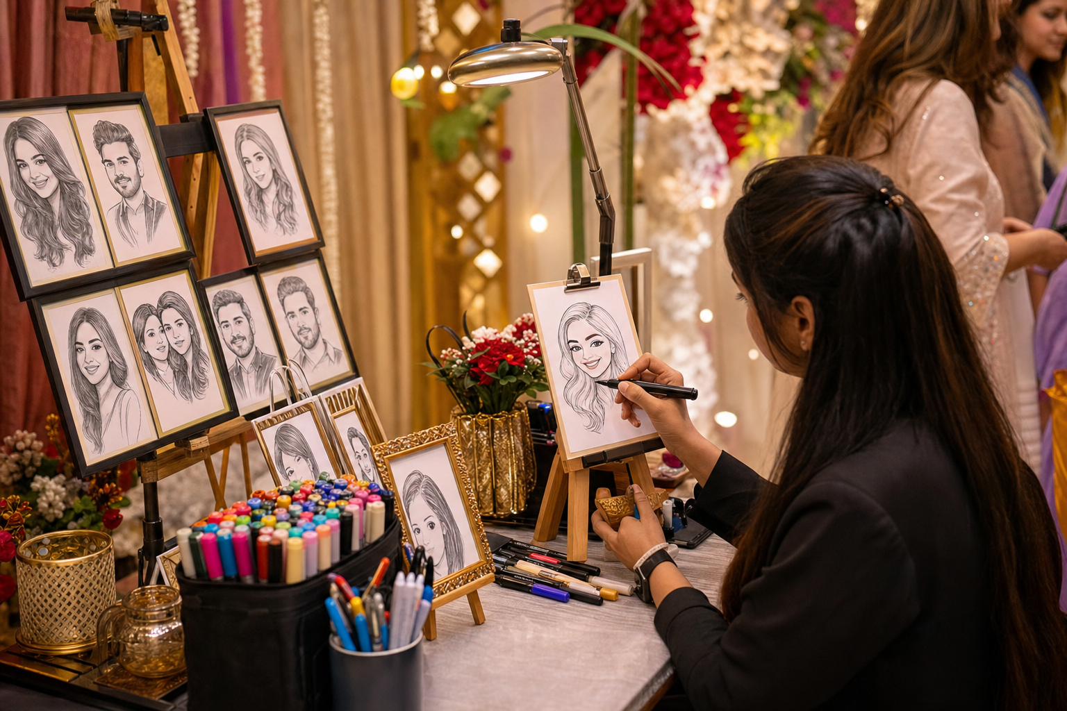 Wedding guest experience pop-up category